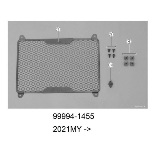 Kawasaki Radiator screen Z900RS
